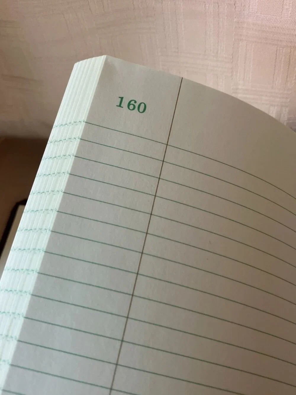 Avery National Record Book 57-111 Account Book Hardcover 160 Numbered Lined Pgs